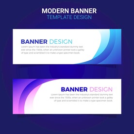 抽象炫彩banner 