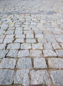 石块路面马赛克背景纹理素材