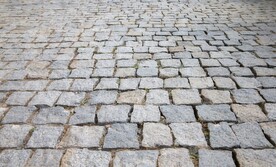 石块路面马赛克背景纹理素材