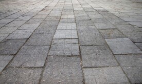 石块路面马赛克背景纹理素材