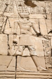 埃及石雕墙背景纹理花纹素材