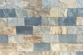 石墙石灰墙马赛克背景纹理素材