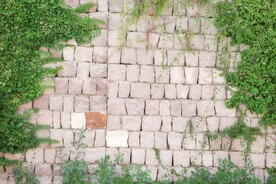 石墙石灰墙马赛克背景纹理素材