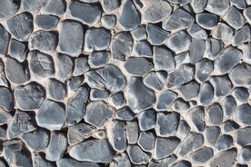 石墙石灰墙马赛克背景纹理素材