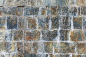 石墙石灰墙马赛克背景纹理素材