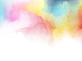 创意水彩抽象艺术画水彩晕染