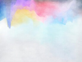 创意水彩抽象艺术画水彩晕染