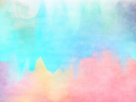 创意水彩抽象艺术画水彩晕染