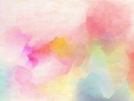 创意水彩抽象艺术画水彩晕染