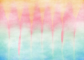 创意水彩抽象艺术画水彩晕染