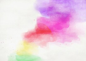 创意水彩抽象艺术画水彩晕染