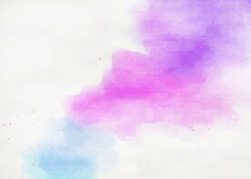创意水彩抽象艺术画水彩晕染