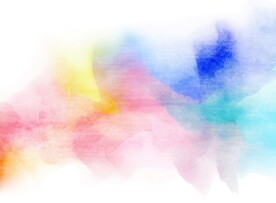 创意水彩抽象艺术画水彩晕染