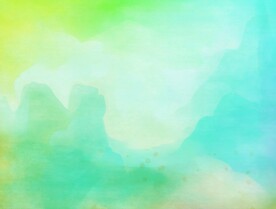 创意水彩抽象艺术画水彩晕染