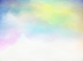 创意水彩抽象艺术画水彩晕染