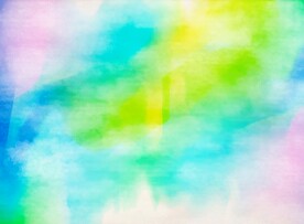 创意水彩抽象艺术画水彩晕染