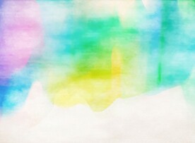 创意水彩抽象艺术画水彩晕染