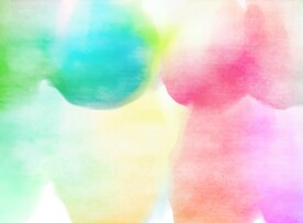 创意水彩抽象艺术画水彩晕染