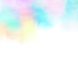 创意水彩抽象艺术画水彩晕染