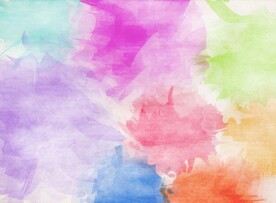 创意水彩抽象艺术画水彩晕染