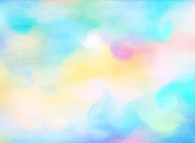 创意水彩抽象艺术画水彩晕染