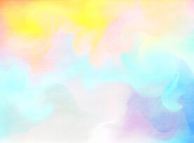 创意水彩抽象艺术画水彩晕染