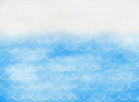 创意水彩抽象艺术画水彩晕染