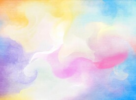 创意水彩抽象艺术画水彩晕染