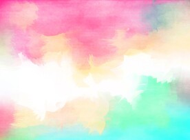 创意水彩抽象艺术画水彩晕染