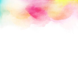 创意水彩抽象艺术画水彩晕染