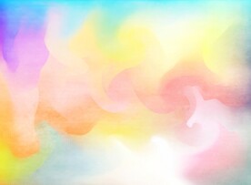 创意水彩抽象艺术画水彩晕染