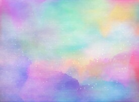 创意水彩抽象艺术画水彩晕染