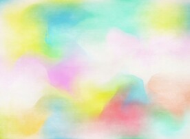 创意水彩抽象艺术画水彩晕染