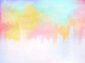 创意水彩抽象艺术画水彩晕染