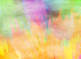 创意水彩抽象艺术画水彩晕染