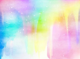 创意水彩抽象艺术画水彩晕染