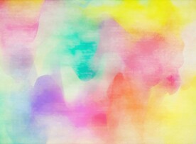 创意水彩抽象艺术画水彩晕染