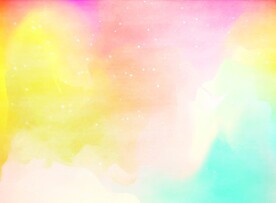 创意水彩抽象艺术画水彩晕染