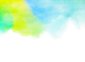 创意水彩抽象艺术画水彩晕染