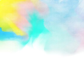 创意水彩抽象艺术画水彩晕染