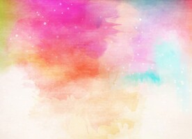 创意水彩抽象艺术画水彩晕染