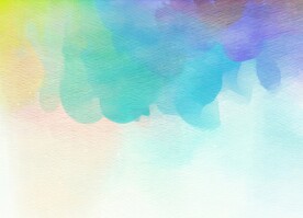 创意水彩抽象艺术画水彩晕染