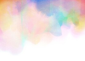 创意水彩抽象艺术画水彩晕染