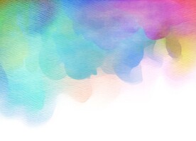 创意水彩抽象艺术画水彩晕染