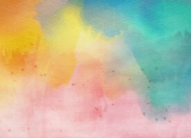 创意水彩抽象艺术画水彩晕染