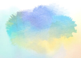 创意水彩抽象艺术画水彩晕染