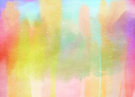 创意水彩抽象艺术画水彩晕染