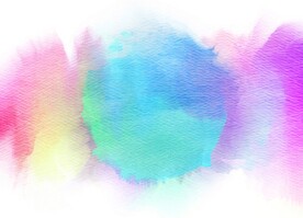 创意水彩抽象艺术画水彩晕染