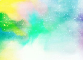 创意水彩抽象艺术画水彩晕染