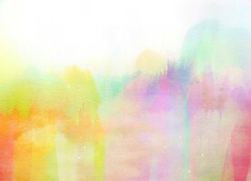 创意水彩抽象艺术画水彩晕染